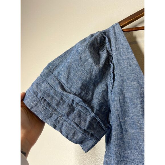 Draper James Blue Mini Dress - Picture 3 of 10